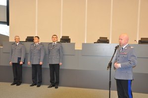 Wprowadzenie nowego Zastępcy Komendanta Wojewódzkiego Policji w Katowicach nadkom. Mariusza Krzystyniaka