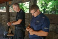 Szkolenie strzeleckie mikołowskich policjantów