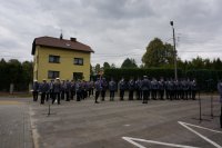 Uroczystość z okazji otwarcia nowo wyremontowanego Komisariatu Policji w Orzeszu