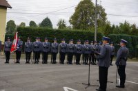 Uroczystość otwarcia nowo wyremontowanego Komisariatu Policji w Orzeszu