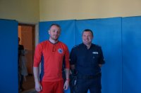 Na zdjęciu: sierż.szt Jacek Kupny oraz mł. asp. Mariusz Sacawa, 21 października br.