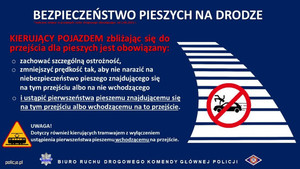 karta informacyjne: bezpieczeństwo uczestników ruchu