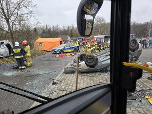 na zdjęciu widać miejsce zdarzenia