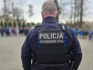 na zdjęciu widać policjanta