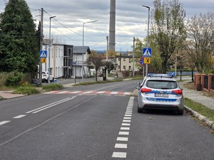 na zdjeciu widać radiowóz